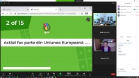 Quiz „Europa noastră” de Ziua Europei 10.05.2021, Colegiul Național de Informatică, eveniment online 1